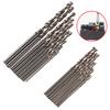 10Pcs/Box Mini Drill Hss Bit 0.8Mm-3.0Mm Straight Shank Pcb Twist Drill Bits Set