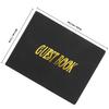 Wedding Guest Book Elegant Memory Book for Signing Messages Scrapbook for Ceremony Funeral Graduation Birthday Party