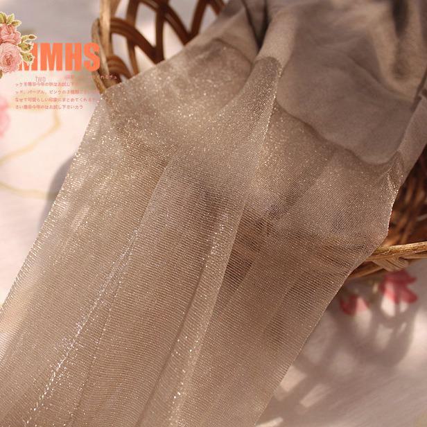 Ultra-Thin Seamless Pearlescent Stockings - Anti-Snag Transparent Pantyhose for Women