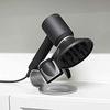 YUET Magnetic Hair Dryer Holder, Shelf Bracket, Stand, Hanger, Straightener Organizer, Blow Dryer Storage Rack with Holes, Supersonic Bathroom Aluminu