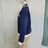 Autumn Women's Plus Size Doll Collar Collision Splicing Long Sleeve Baseball Jacket