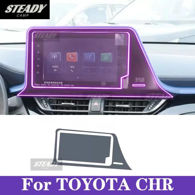 For Toyota CHR 2018-2023 Car interior Center console transparent TPU Paint protective film Anti scratch sticker LCD screen PPF