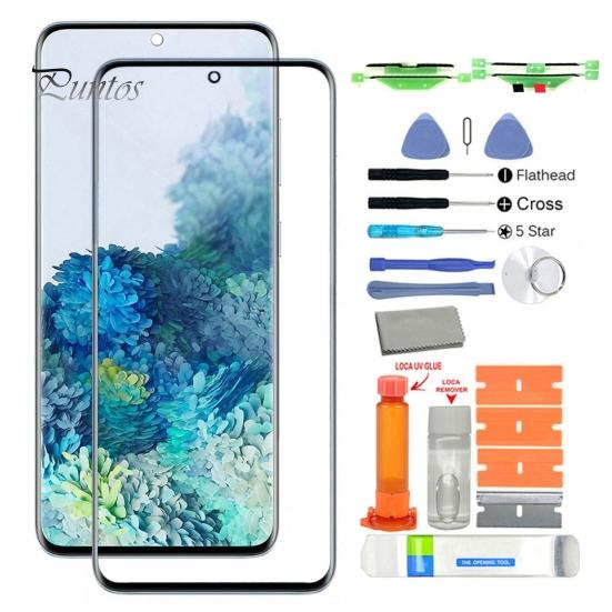 

Сменный набор УФ-клея для переднего стекла экрана для Samsung Galaxy S20 Plus Ultra