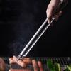 Heavy-Duty Stainless Steel BBQ Grilling Tongs 16 Inch Long. Heat Resistant. Non-Slip Grip. Dishwasher Safe