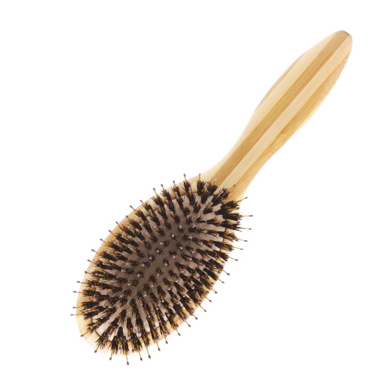 

Щетка для волос из щетины кабана, оптовая продажа, бамбуковая щетка для волос, щетка для волос из натурального кабана, индивидуальный логотип