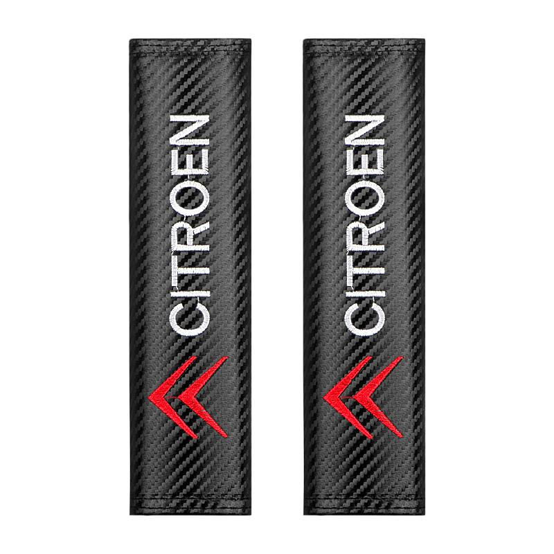 

Car Interior Seat Belt Protector Cover Car Auto Accessories For Citroen C4 C3 C5 C1 C2 Berlingo Celysee Cactus Picasso Aircros