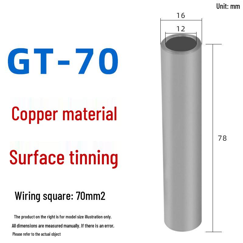 GT Purple Copper Quick Connect Terminal Block for Wire and Cable