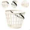 Golf Ball Basket Bucket Convenient Storage Golfball Container Holds 50 Balls for Backyard Court