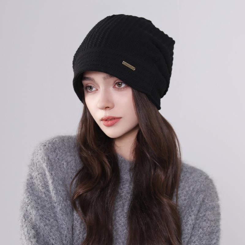 

Японская шляпа Lazy Wind, женская металлическая стандартная шляпа Baotou, зимняя простая холодная шляпа для уличного отдыха, новинка