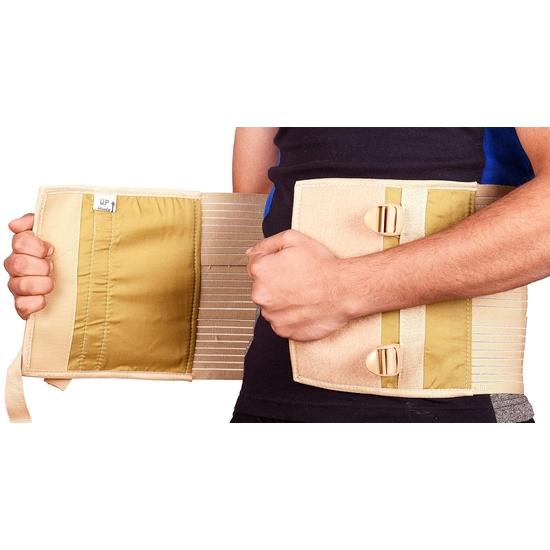 Wonder Care Abdominal Belt After C Section Delivery for Waist Line Adjustable Tummy Trimmer Brace for Men & Women Belly Slimming Wrap (S)