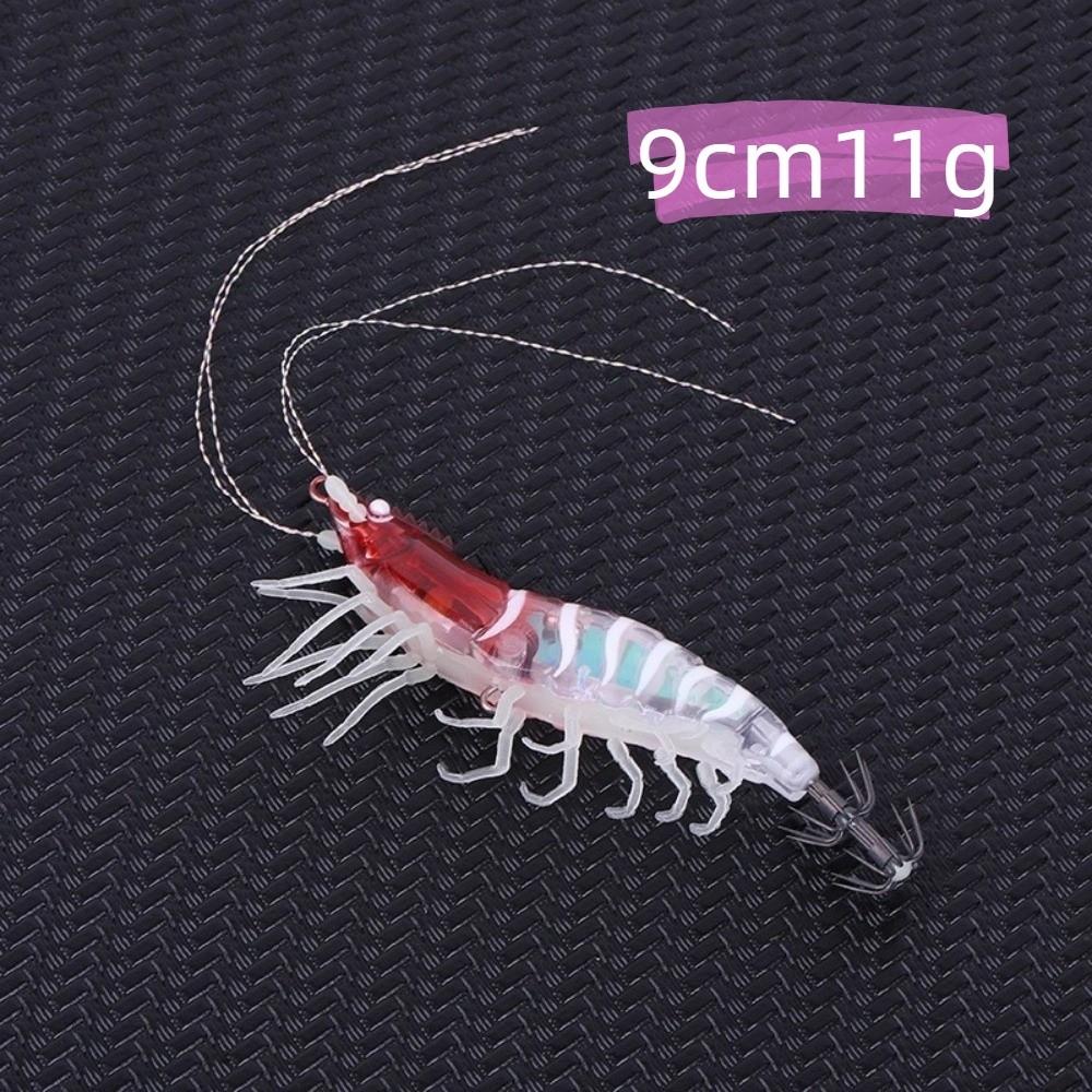 Luminous Slow Sinking Lure 11g 90mm Artificial Calamar Wobbler Octopus Bait  Octopus Fishing