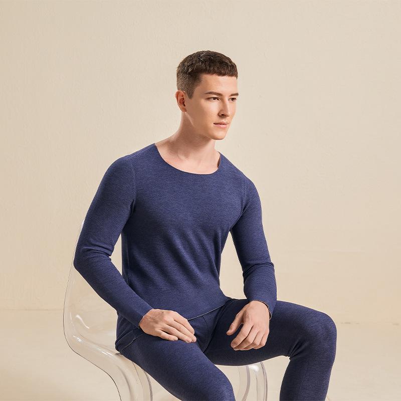 Warm Men's Suits, Wool & Silk Autumn Attire, Women's Fall Trousers, Winter Base Layers, Underwear