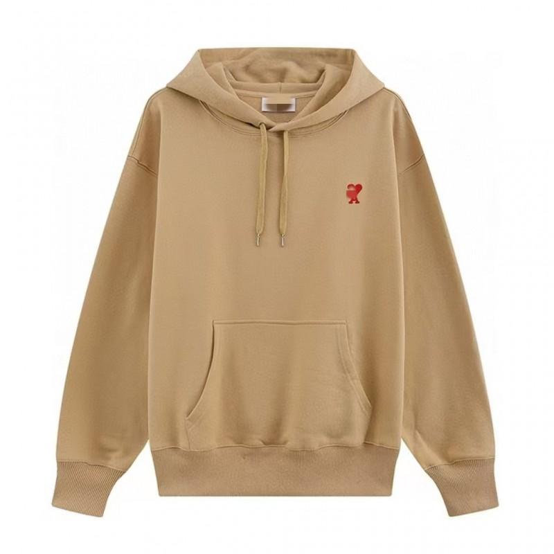 Cotton Couple Matching Set Oversized Hoodie With Heart Print Loose Fit Jogger Pants Men Women