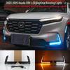 Compatible LED Daytime Running Lights for 2023-2025 Honda CRV Front Bumper Modification