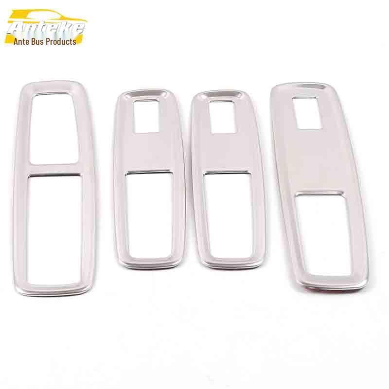 GS3 Glass Lift Frame & Stainless Steel Window Armrest Switch Car Accessories