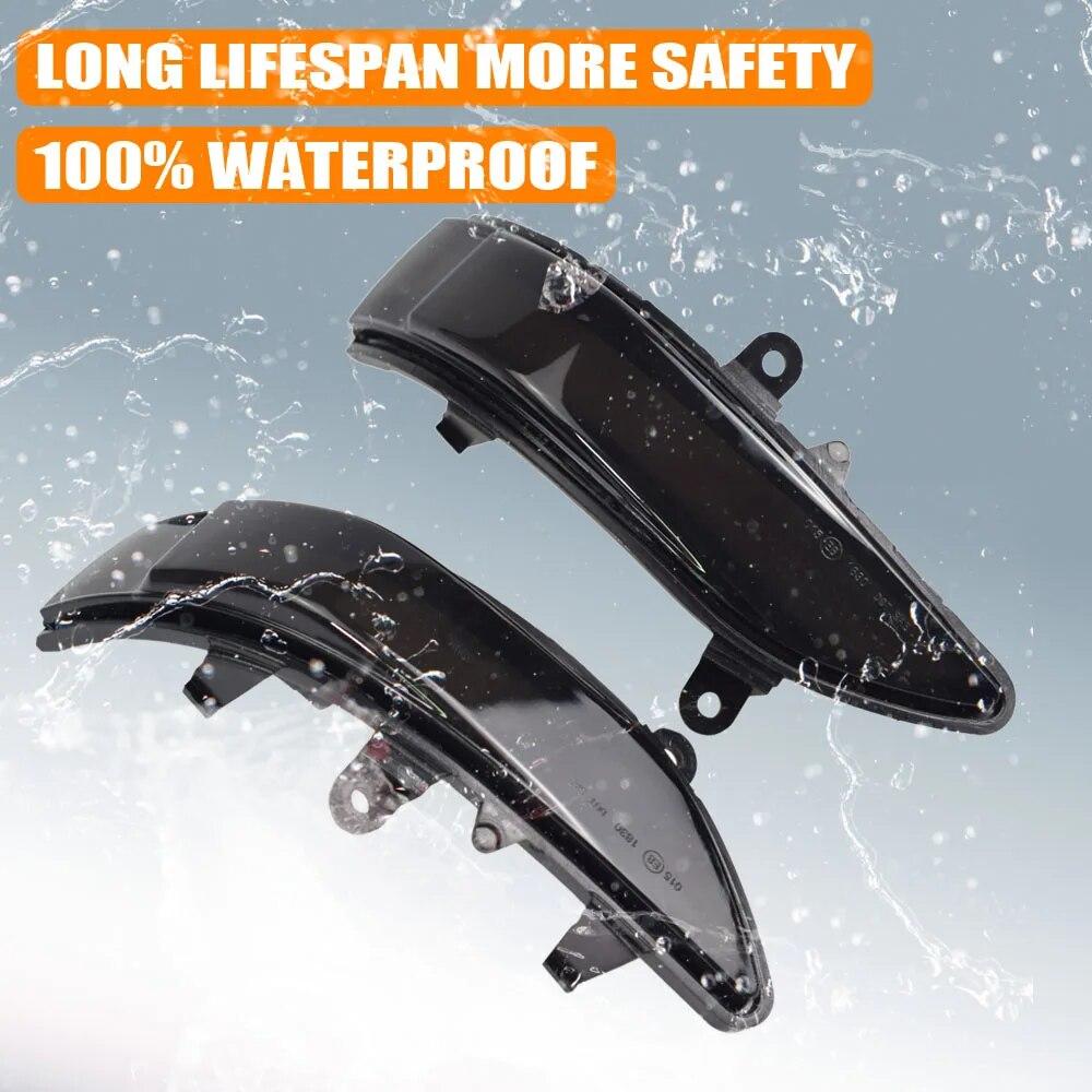 Car LED Dynamic Turn Signal Lights For Subaru Forester Tribeca Side Mirror Blinker Indicator For Subaru Outback Legacy 2008-2011