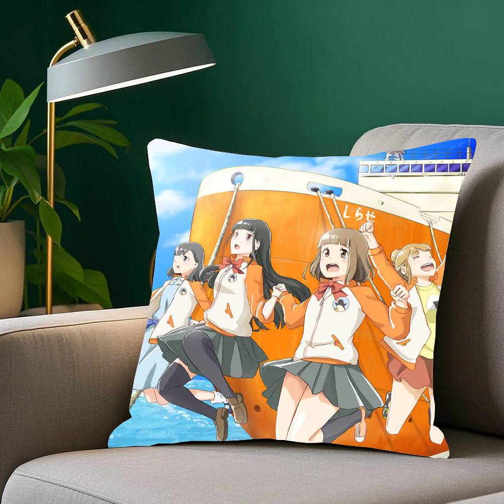 A Place Further Than The Universe Anime Pillow Case Home Decor Throw For Sofa Bed Car Room Decor Gift Idea
