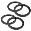 4 Pcs Speaker Spacer Adaptor Ring Mounting Bracket 6.5inch For Cars Boats Trucks