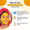 Khadi 100% Pure & Natural Kasturi Amba Haldi Powder – Organic Wild Turmeric for Glowing Skin, Tan Removal & Acne Control – Face & Body Care – 200g