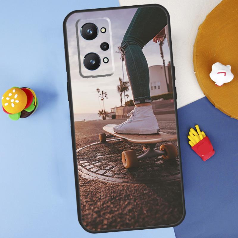 Cool Skate For Realme GT 6 6T 5 GT7 Pro C61 C75 C55 C51 C21Y C25S C67 C53 13 12 10 11 14 Pro Plus Case