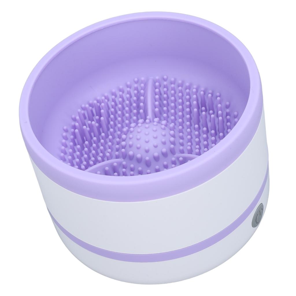 Electric Makeup Brush Cleaner Machine Portable Automatic Brushes Cleanser Machine for All Size Makeup Brush