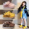 Fashion 2025 Spring Autumn Children's Forrest Gump Shoes  New Style Girls' Fashion Versatile Casual Shoes Boys' Soft Soled Sports Shoes