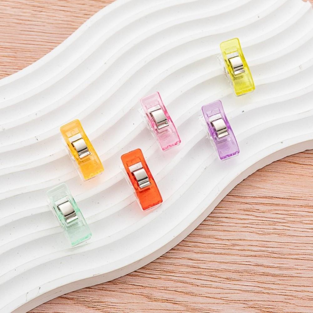 30PCS Assorted Colors Fabric Clips Multipurpose Crocheting Clips Sewing Clips  DIY Projects