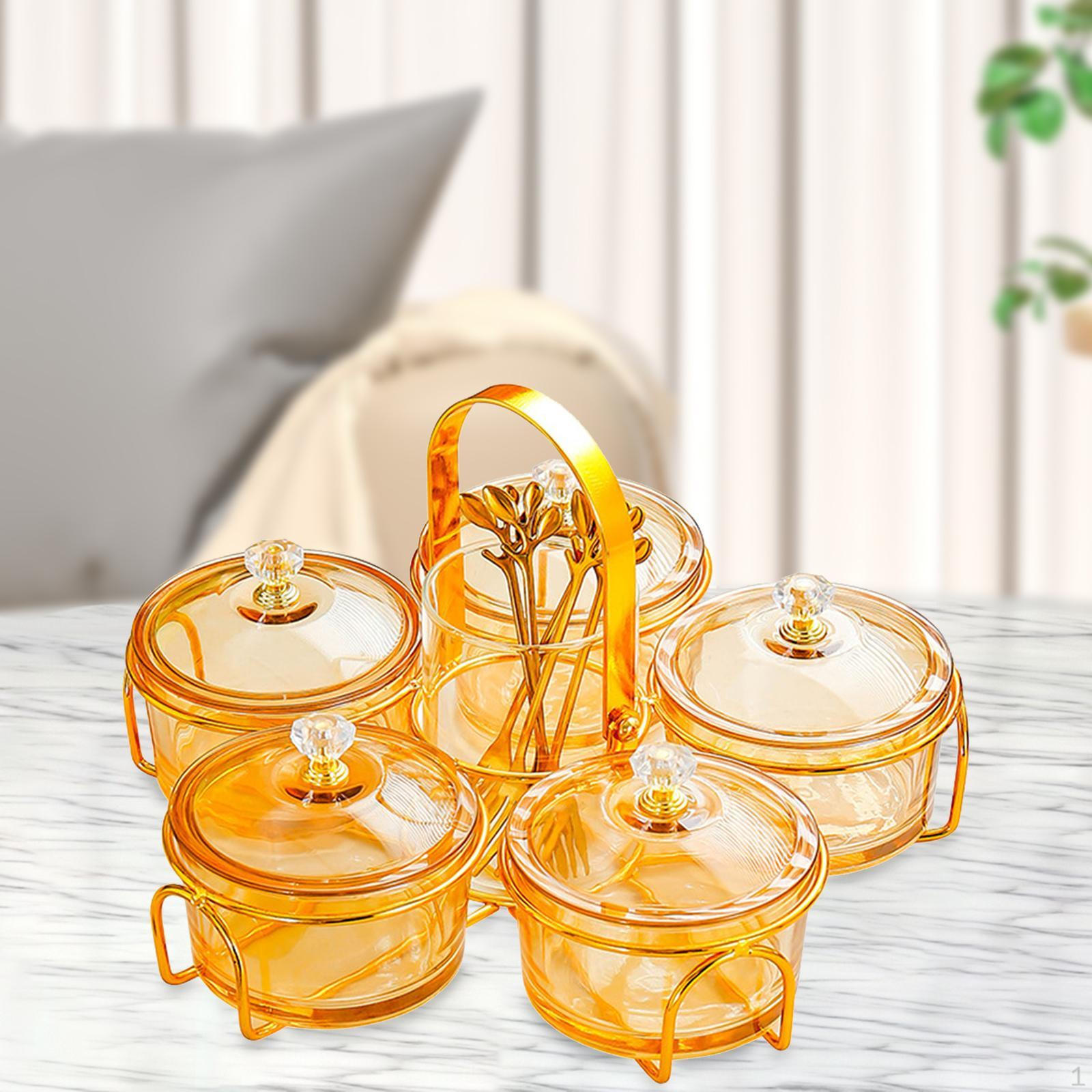 

Тарелка для закусок, поднос для сухофруктов, 5 отделений, домашний декор, конфеты и блюда для орехов, закуски, для