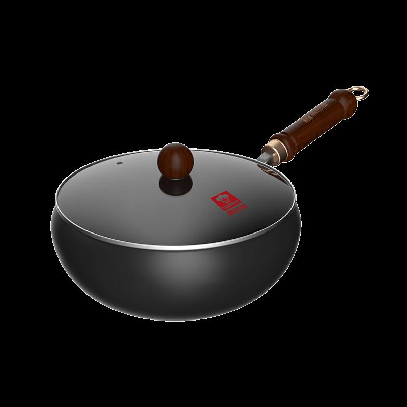 KOBACH 24cm Refined Iron Non-Coated Wok