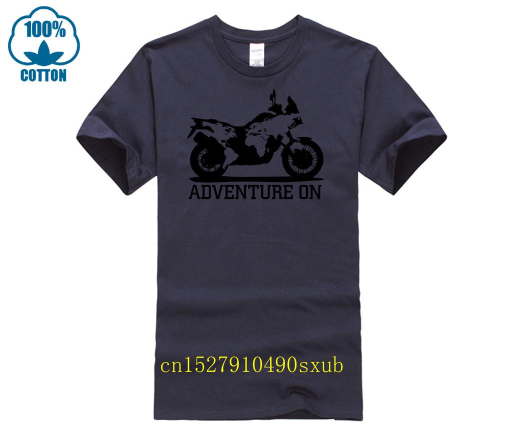 Men T Shirt Fashion Summer Style Cotton T Shirt Biker Moto Adventure 1290 1050 950 640 1200 1190 990 R Race Tee Shirt