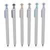 Maydahui Stylish Interstellar UFO Airship Ballpoint Pens, Set of 6, 0.5mm, Cute Gel Pens for Stationery, Planners, Kids, Students, Christmas Gifts,