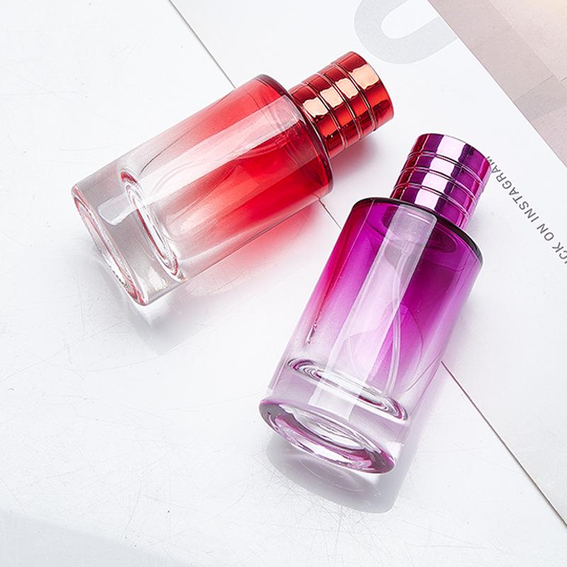 Gradient Perfume Decanter 30ml, Colored Spray Bottle 50ml/100ml, Hydrating Lotion Bottle Sample