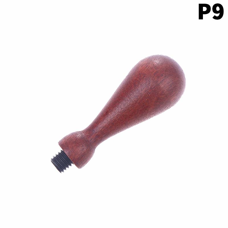 1Pc Portable Mini Diy Seal Tool Retro Pearwood Handle Wax Sealing Stamps Handle Wood Handle Wax Seal Stamp Accessories