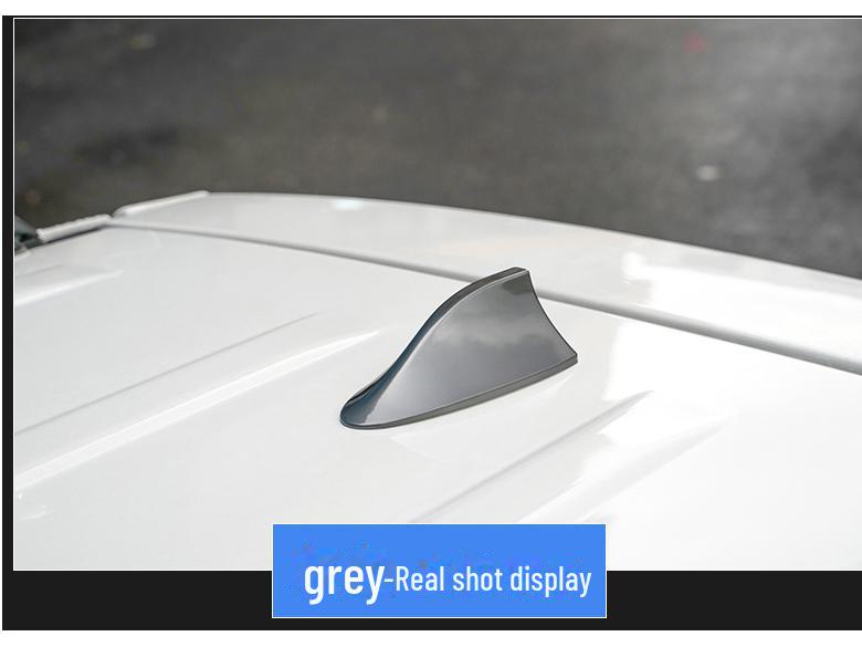 Shark Fin Antenna Car Roof Decoration Signal Radio Arc Color Fininantenna.