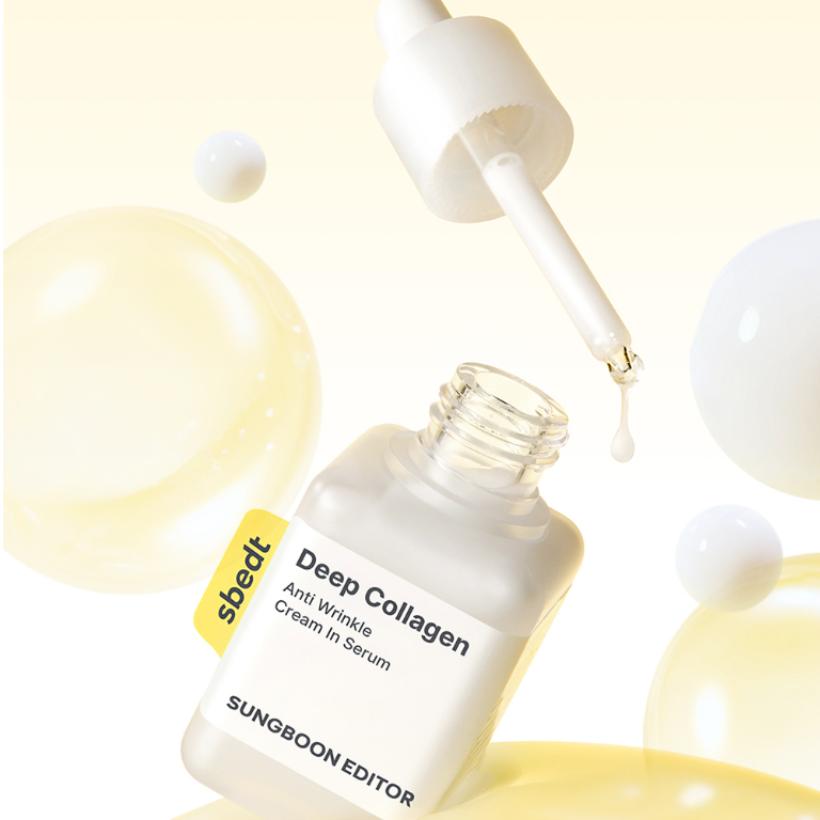 SUNGBOON EDITOR Tiefenwirksame Kollagen Anti-Falten Creme-in-Serum 40ml Straffende & Elastizitäts-Pflege