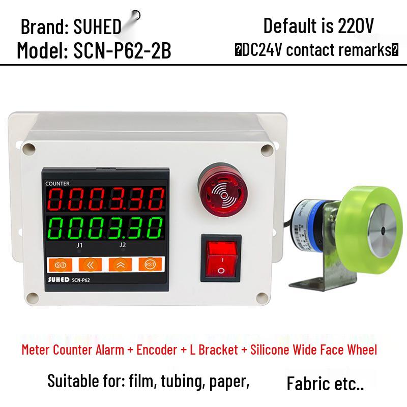 Intelligent Digital Display High-Precision Roller Encoder Edge Banding Machine Odometer Counter (Fully Automatic)