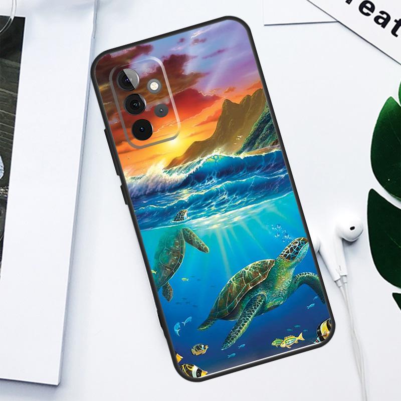 

Sea Turtle For Samsung Galaxy A06 A05 A16 A54 A34 A14 A55 A35 A15 A53 A33 A13 A22 A32 A52 Phone Case Samsung A32 5G