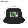 Kpop Demon Hunters Bucket Hat Bird Hip Hop Fisherman Caps For Couple Fashion Fishing Sunscreen Hats Soft Fold Graphic Cap