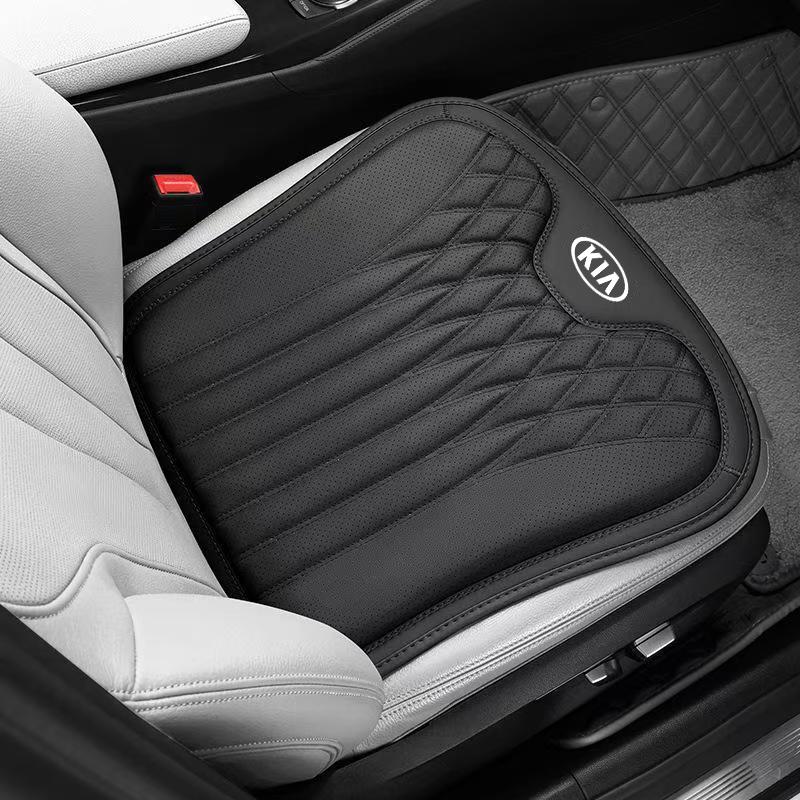 AHV1 Leather Car Seat Cushion Lumbar Support Auto High End Interior For Kia Sportage Ceed Picanto Rio ProCeed Niro Forte K7 K5 K8 K9