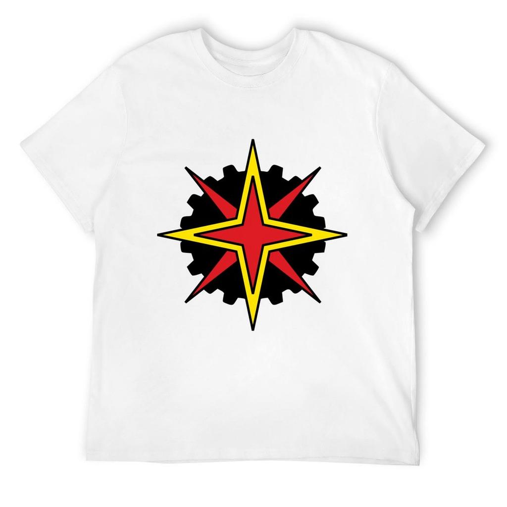 LVSRA Star Logo - Full Color T-Shirt Vintage Graphic Tee Short Sleeve Tee Baggy Shirts Man T Shirt T Shirts Men
