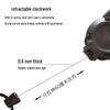 Telescopic Wire Rope Lure: Outdoor Anti-Loss Fishing & Backpack Key Buckle