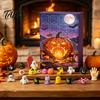 Fidget Toys for Anxiety Halloween Advent Calendar 2026, 24 Pcs Mini Squeeze Figures Countdown Calendar, Novelty Party Supplies Slow Rising Stress