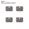 DIY Manual Luggage Accessories Doll Bags Parts Case Corner Protector Trunk Locks Mini Metal Crafts