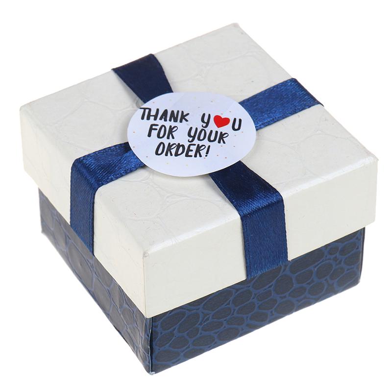 500Pcs Round Thank You For Your Order Sticker Heart Thanks For Shopping
