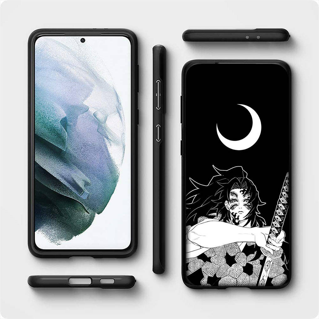 For iPhone 15 14 Xiaomi Redmi Note 13 12 11 Pro Max X 8 7 XR Samsung Galaxy A24 A15 A05 S24 S23 Huawei OPPO A38 Kokushibo Demon Slayer Phone Case