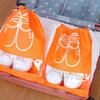 Tragbarer wasserdichter Schuhüberzug mit Kordelzug, staubdicht, Aufbewahrungstasche, Reise-Packbeutel, multifunktionaler Reise-Organizer