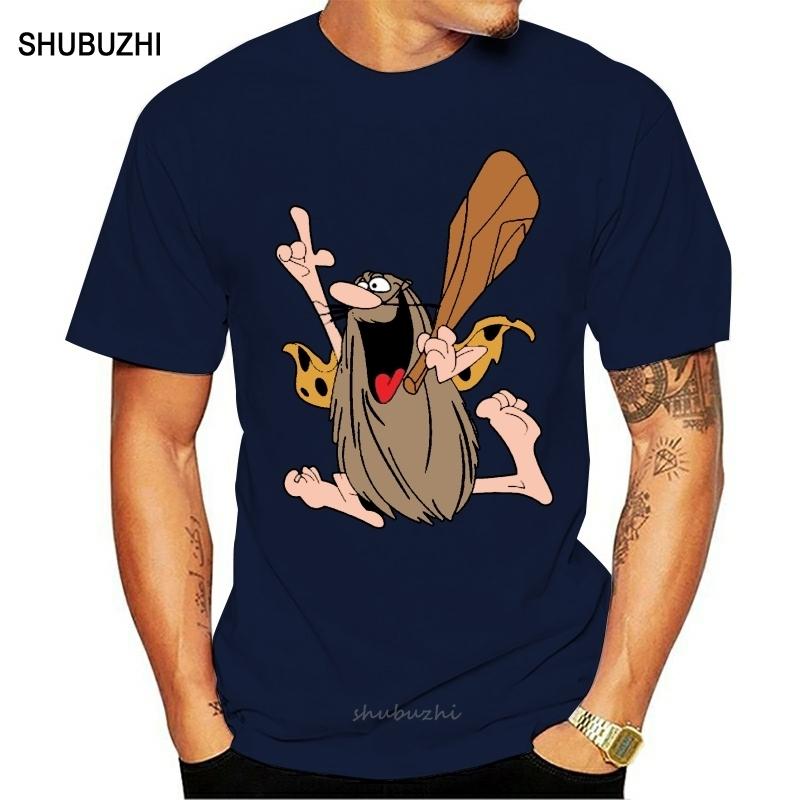 Print T Shirt Fashion Captain Caveman Cartoon Classic Design T Shirt Male Fashion Cool Tops Hipster Printed Summer Tees 011124 S