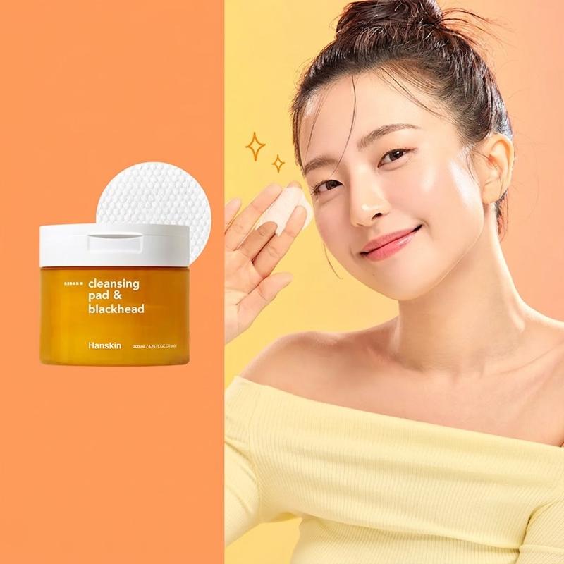 Hanskin Cleansing Pad & Blackhead 200ml 70EA