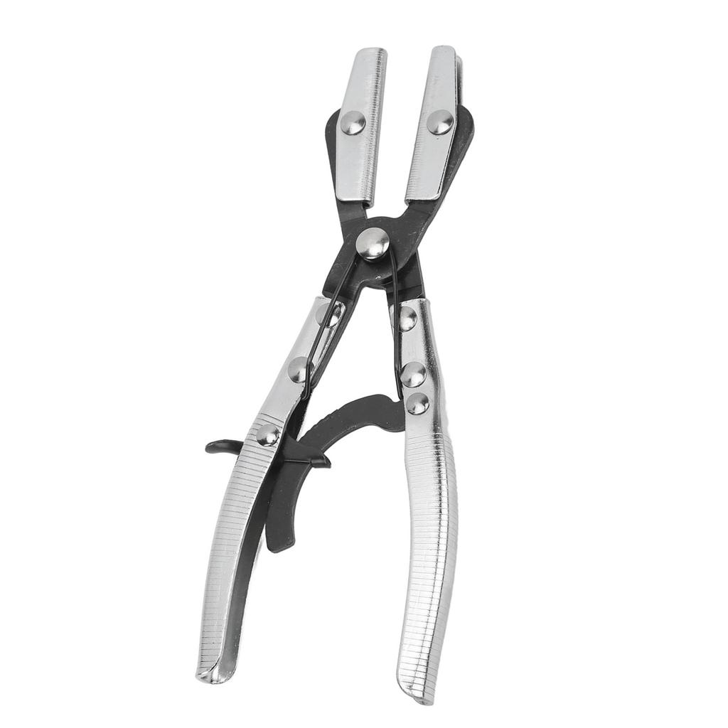 Hose Pinch Off Plier Ratcheting Jaws Swiveling Universal for Automobile Radiator Brake Coolant