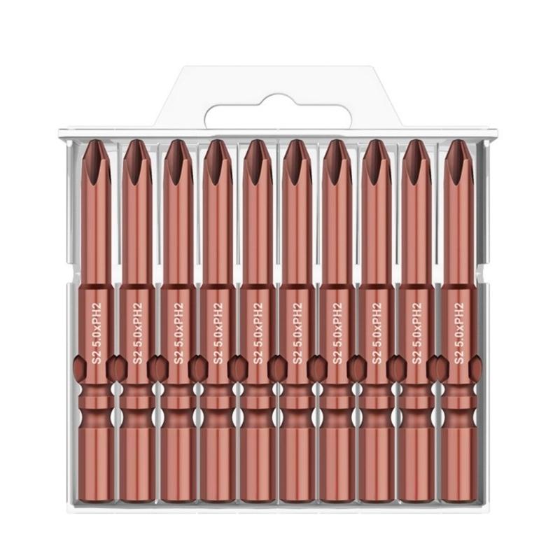 Crossing Screwdriver Bit 1/4inch Hex Shank Electric Impacts Drill PH0 PH1 PH2 Magnetic Batches Head High Hardness Tool